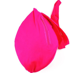 NOVELIKA- Pink Traditional Jay Jagannath Embroidery Japa Bag/Chanting Bag/Beads Bag (Pack of 1)