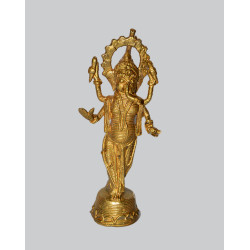 100% Brass Ganesh Statue - For Living Room - Guest Room - Home Office Décor 100% Brass Ganesh Statue - For Living Room - Guest Room - Home Office Décor