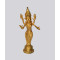 NOVELIKA - Brass idol of Goddess Lakshmi, a principal deity in Hinduism. (Set of 1 )