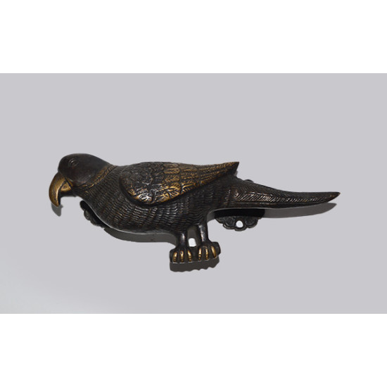 Antique Parrot Bird Door Handle Unique Brass Handle Antique Look Door Handle Unique Pull