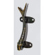 Antique Fish Shaped Brass Cabinet Handles Unique Door Handle Drawer Pulls Luxurious
