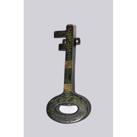 Stylist Green Big Key Door Handle Unique Brass Handle Antique Door Handle Unique Pull