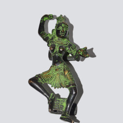 NOVELIKA - Brass Indian Dancing Lady Door Handle (Pack of 1)