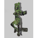 NOVELIKA - Brass Indian Dancing Lady Door Handle (Pack of 1)
