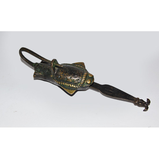 Antique Of Brass Fish Padlock -  For Home Decor Collection Or Gifting