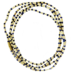 Novelika Original Design Tulsi Kanthi Mala, Tulasi Mala Unisex Adults For Neck, 2 Round 