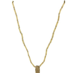 Novelika Original Tulsi Mala With Locket For Neck | Holy Basil Tulasi Beads Necklace