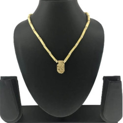 Novelika Original Tulsi Mala With Locket For Neck | Holy Basil Tulasi Beads Necklace