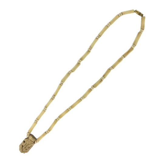 Novelika Original Tulsi Mala With Locket For Neck | Holy Basil Tulasi Beads Necklace