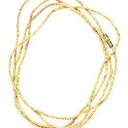 Novelika Brown Small Beads Tulsi Mala Tulsi Kanthi Mala For Women & Men - Set Of 1