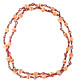 Novelika Tulsi Mala With Small Beads & Durable Copper Thread, Brown - Sacred Necklace For Daily Wear & Spiritual Protection Novelika Tulsi Mala With Small Beads & Durable Copper Thread, Brown - Sacred Necklace For Daily Wear & Spiritual Protection