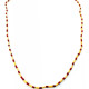 Novelika Red Tulsi Kanthi Mala/Tulasi Mala For Neck, 2 Round | Holy Basil Wood Necklace Novelika Red Tulsi Kanthi Mala/Tulasi Mala For Neck, 2 Round | Holy Basil Wood Necklace