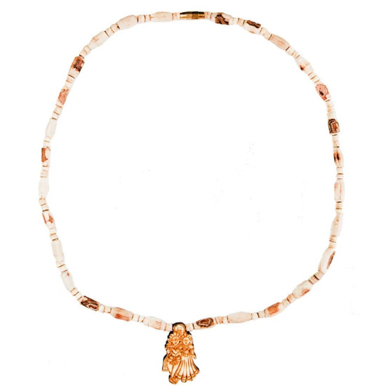Novelika Original Tulsi Kanthi Mala With Radha Krishna Pendant Locket For Neck, Adults Unise Novelika Original Tulsi Kanthi Mala With Radha Krishna Pendant Locket For Neck, Adults Unise