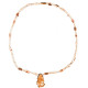 Novelika Original Tulsi Kanthi Mala With Radha Krishna Pendant Locket For Neck, Adults Unise Novelika Original Tulsi Kanthi Mala With Radha Krishna Pendant Locket For Neck, Adults Unise