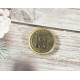 Novelika Beautiful Gold Color The Beatle Finder Sine 1964 Navigational Maritime Nautical And Pocket Brass Compass For Gift And Home Decor  ( B3267129 )