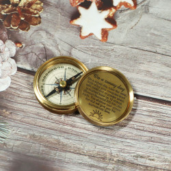 Novelika Beautiful Gold Color The Beatle Finder Sine 1964 Navigational Maritime Nautical And Pocket Brass Compass For Gift And Home Decor  ( B3267129 )