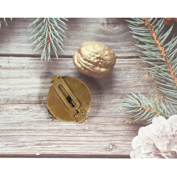 Novelika Beautiful Bronze Color  Nautical Maritime Navigational Compass Sundial Brass Compass Brass Pocket Compass Outdoor Travelling  Compass ( C3484786 )
