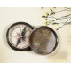 Novelika Beautiful Bronze Color Alexander Graham Bell Brass Navigational Brass Compass Maritime Nautical  And Pocket Brass Compass For Gift And Home Decor ( L3175479  )