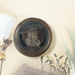 Novelika Beautiful  Bronze Color Alessandro Volta Maritime Nautical Navigational  And Pocket Brass Compass ( L3332223 )