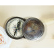 Novelika Beautiful Bronze Color  Charles Babbage Brass Sundial Compass Navigational Brass Compass Maritime Nautical And Pocket Brass Compass ( L3592986 )