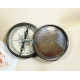 Novelika Beautiful Bronze Color  Charles Babbage Brass Sundial Compass Navigational Brass Compass Maritime Nautical And Pocket Brass Compass ( L3592986 )