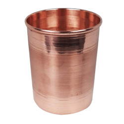 Novelika Pure Copper Glass with Luxury Design, Drinking Serving Water, Yoga Ayurveda, Volume-300 ml Set of 4 Novelika Pure Copper Glass with Luxury Design, Drinking Serving Water, Yoga Ayurveda, Volume-300 ml Set of 4