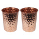 Novelika Pure Copper Glass with Hummer Touched Luxury Design Glass, Hummer Touched , Drinking Serving Water, Yoga Ayurveda, Volume-300 ml Novelika Pure Copper Glass with Hummer Touched Luxury Design Glass, Hummer Touched , Drinking Serving Water, Yoga Ayurveda, Volume-300 ml