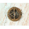 Novelika Beautiful Bronze Color  Brass Sundial Compass Navigational Brass Compass Maritime Nautical Gift and Home Decor ( D3568912 )