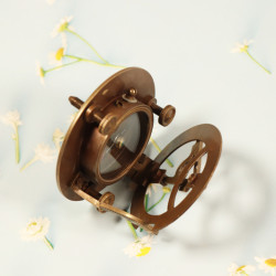 Novelika  Beautiful Brass Sundial Compass Navigational Brass Compass Maritime Nautical Gift And Home Decor ( D4108636 )