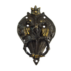 Novelika Beautiful  Parrot Design Brass Door Knocker Home Improvement Door Hardware Door Knocker Home Decor (420074)