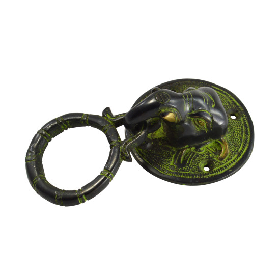 Novelika Beautiful Elephant Design Brass Door Knocker Home Improvement Door Hardware Door Knocker Home Decor (420078)