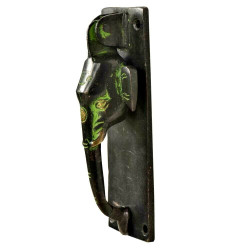 Novelika Beautiful Elephant Design Brass Door Knocker Home Improvement Door Hardware Door Knocker Home Decor (420082)