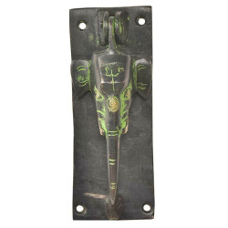 Novelika Beautiful Elephant Design Brass Door Knocker Home Improvement Door Hardware Door Knocker Home Decor (420082)