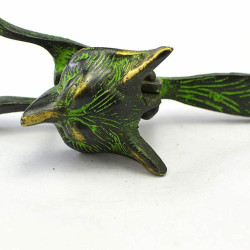 Novelika Beautiful  Fox Design Brass Door Knocker Home Improvement Door Hardware Door Knocker Home Decor ( 420083)