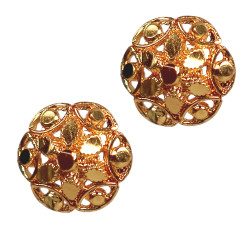 Novelika Latest Stylish Golden Tone Traditional Pandora Earring set for Women Girls - ER1027