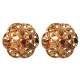 Novelika Latest Stylish Golden Tone Traditional Pandora Earring set for Women Girls - ER1027
