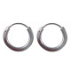 Novelika Latest Stylish Gray Traditional Huggie Earring set for Women Girls - ER1041