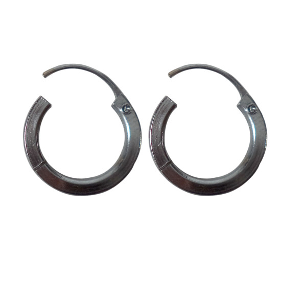 Novelika Latest Stylish Gray Traditional Huggie Earring set for Women Girls - ER1041
