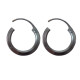 Novelika Latest Stylish Gray Traditional Huggie Earring set for Women Girls - ER1041
