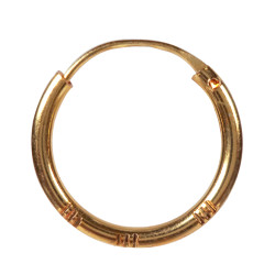 Novelika Latest Stylish Golden Tone Traditional Huggie Earring set for Women Girls - ER1042