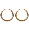 Novelika Latest Stylish Golden Tone Traditional Huggie Earring set for Women Girls - ER1042