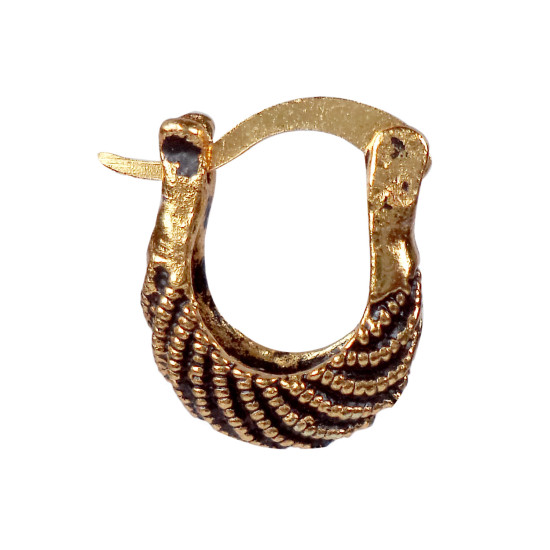 Novelika Latest Stylish Golden Tone Traditional Huggie Earring set for Women Girls - ER2045