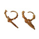 Novelika Latest Stylish Golden Tone Traditional Chandelier Earring set for Women Girls - ER2059