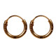 Novelika Latest Stylish Golden Tone Traditional Huggie Earring set for Women Girls - ER5010