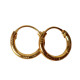 Novelika Latest Stylish Golden Tone Traditional Huggie Earring set for Women Girls - ER5010