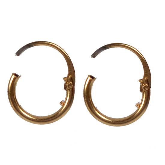 Novelika Latest Stylish Golden Tone Traditional Hoop Earring set for Women Girls - ER5020