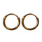 Novelika Latest Stylish Golden Tone Traditional Huggie Earring set for Women Girls - ER5025