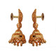 Novelika Latest Stylish Golden Tone Traditional Jhumka Earring set for Women Girls - ER6005