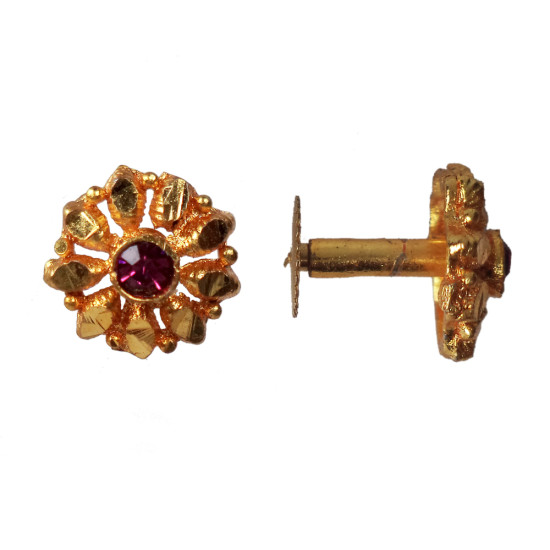 Novelika Latest Stylish Golden Tone Traditional Pandora Earring set for Women Girls - ER1025