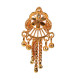 Novelika Latest Stylish Golden Tone Traditional Chandelier Earring set for Women Girls - ER1009